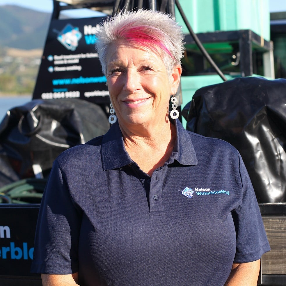 Judith Davies, Nelson Waterblasting crew