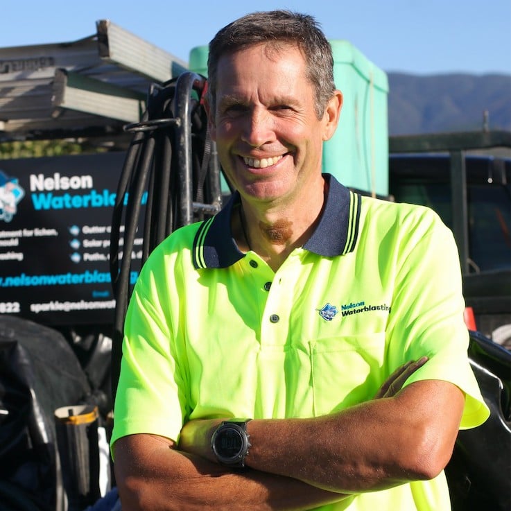 Tony Davies, Nelson Waterblasting crew